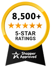 Shopper Approved 5-Star Ratings