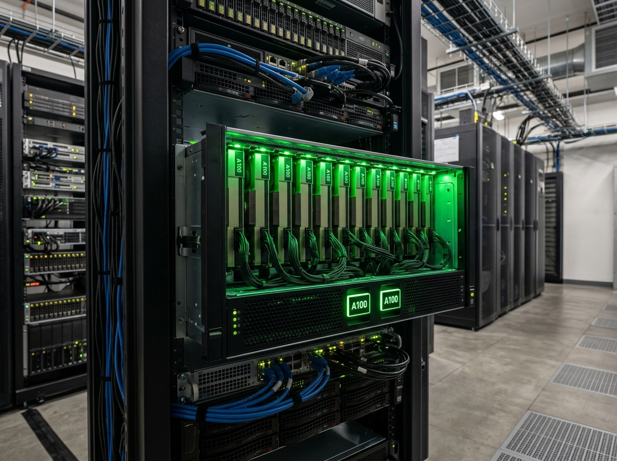 NVIDIA A100 GPU Dedicated AI Server